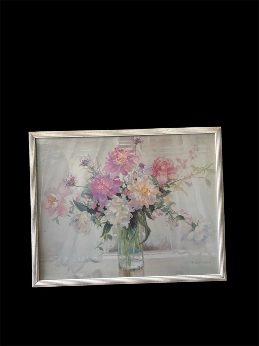 ✨
Vintage Ruth Baderian floral painting✨